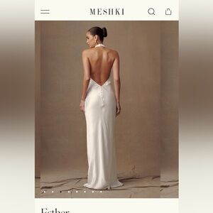 Meshki White Maxi Dress